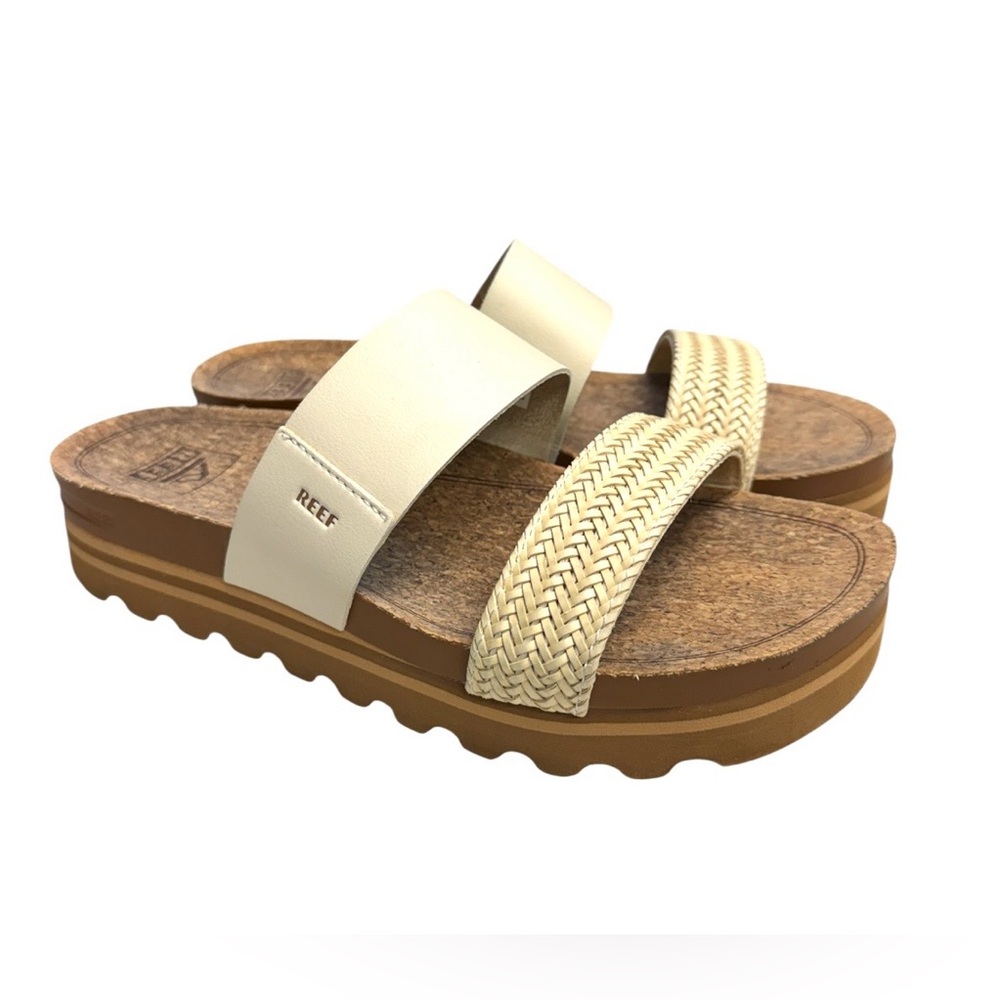 Reef Women’s High Vista Two-Strap Platform Sandals Size 9
